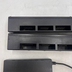 TWO 6-Pin NEXERGY BATTERY CHARGER AV140 FOR HEADSETS WITH ONE Power Supply QSR