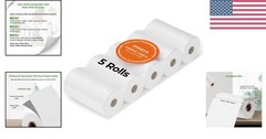 Cost-Effective 5 Rolls of 2 1/4″ x 50′ Biodegradable Thermal Receipt Paper