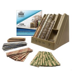 Nadex Vertical Coin Holder Pro – Coin Sorting Organizer Sorts Coins in Column…