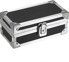 Cash Box with Lock, Aluminium Alloy Money Box for Cash Lockable Money Storage Bo