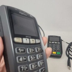 (2) Ingenico iPP350 Credit Card Payment Terminal Set with USB Cable