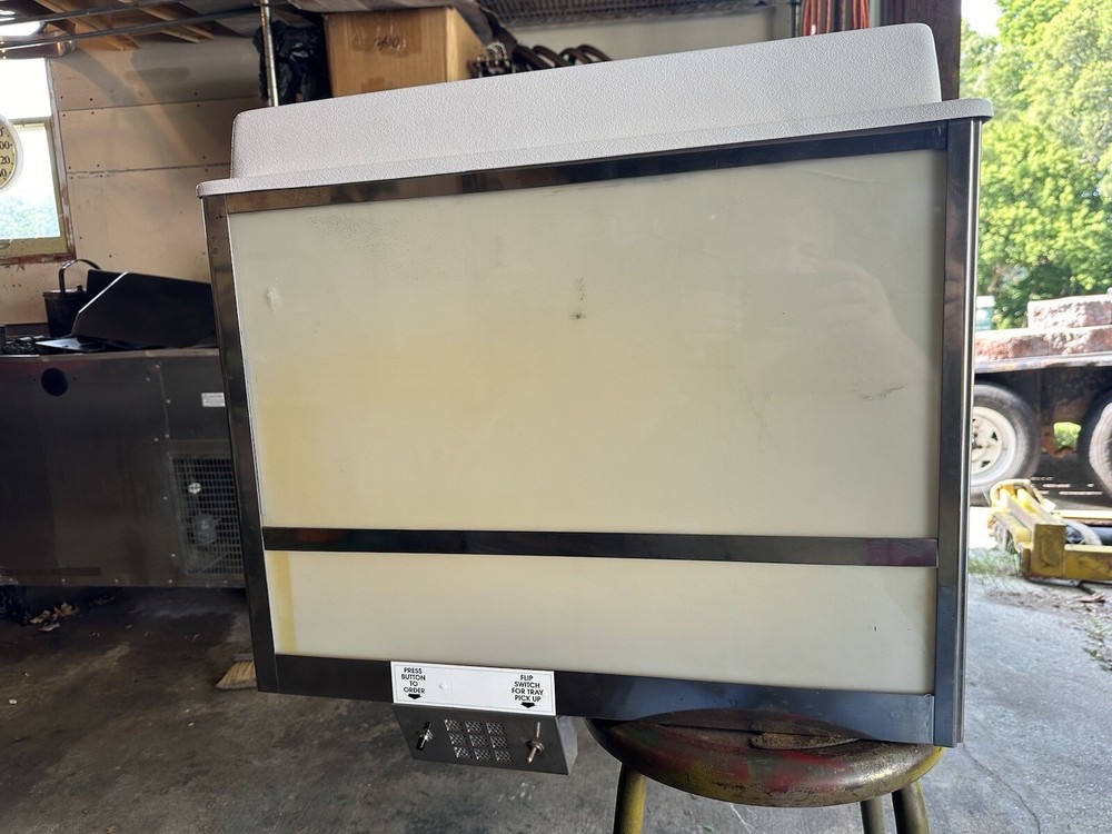 Order-Matic Curbside Stall Menus Ordermatic POS Drive-In Stainless Steel -22 Set