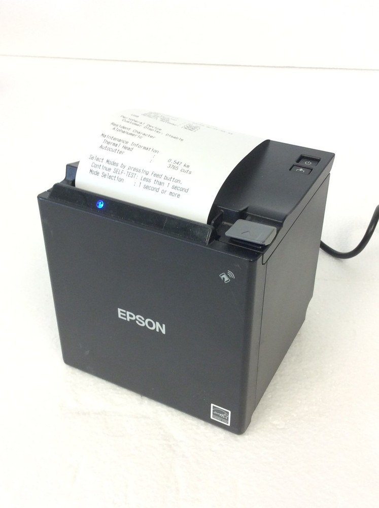 Epson M335B POS 3″ Receipt Mobile Thermal Label Printer TM-m30, WORKING QTY