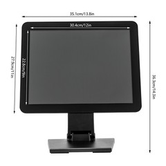 15” Touchscreen POS Cash Register Till System LCD Display for All Retail Shops