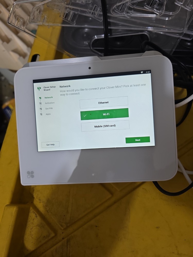 Clover Mini Wi-Fi Point of Sale System POS Credit Card Terminal (A1)