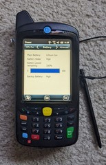 Motorola Zebra Symbol MC67NA WM6.5 PDA 1D/2D Qwerty Mobile Bar Code Scanner