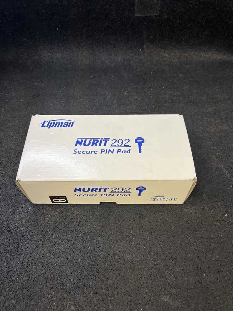 NEW IN BOX – LIPMAN Nurit 292 Secure PIN Pad