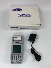 VERIFONE NURIT 8000 WIRELESS PALMTOP SOLUTION CREDIT CARD TERMINAL PRE-OWNED.