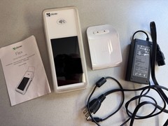 Clover Flex C403 Wi-Fi POS Terminal w/ K400U Cradle Power Adapter & Manual