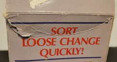 Vtg 1990 “Set of 4 Coin Sorters” by Sun Hill Made in USA w/Original Box