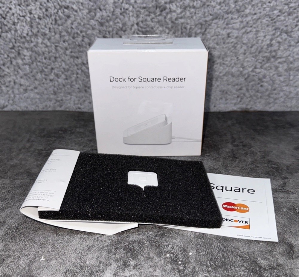 Square A-SKU-0120 Dock for Contactless Credit Card Reader + Magstripe Reader
