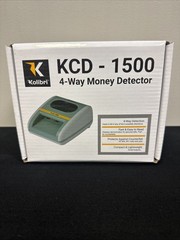 KCD-1500 4-Way Detection USD Counterfeit Money Detector and Bill Value
