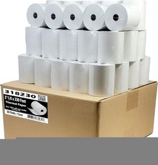 55GSM Shrink Wrap 3 1/8 x230 Feet Clover Station Thermal Paper Rolls 50 ROLLS