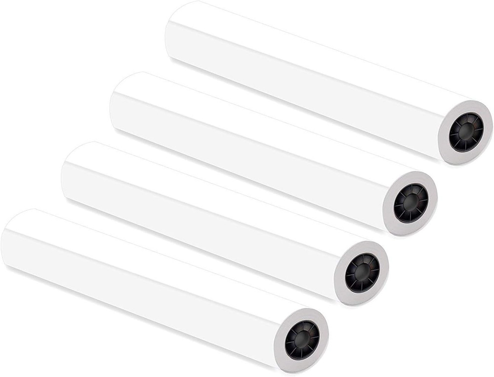 Alliance Wide Format Paper Rolls CAD Bond (20Lb | 4 Rolls, 18 in X 150 Ft | 2″ C
