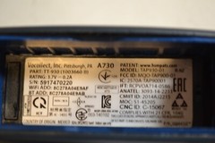 Vocollect A730 TT-930 VOICE TERMINAL TAP930-01