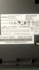 Lot of 2 Toshiba MANPOS POS Keyboard Tax Easy Push Opening Card Swipe
