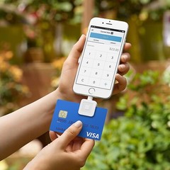 Mobile Debit Credit Card Reader Square Smartphone Swipe Payment for Apple