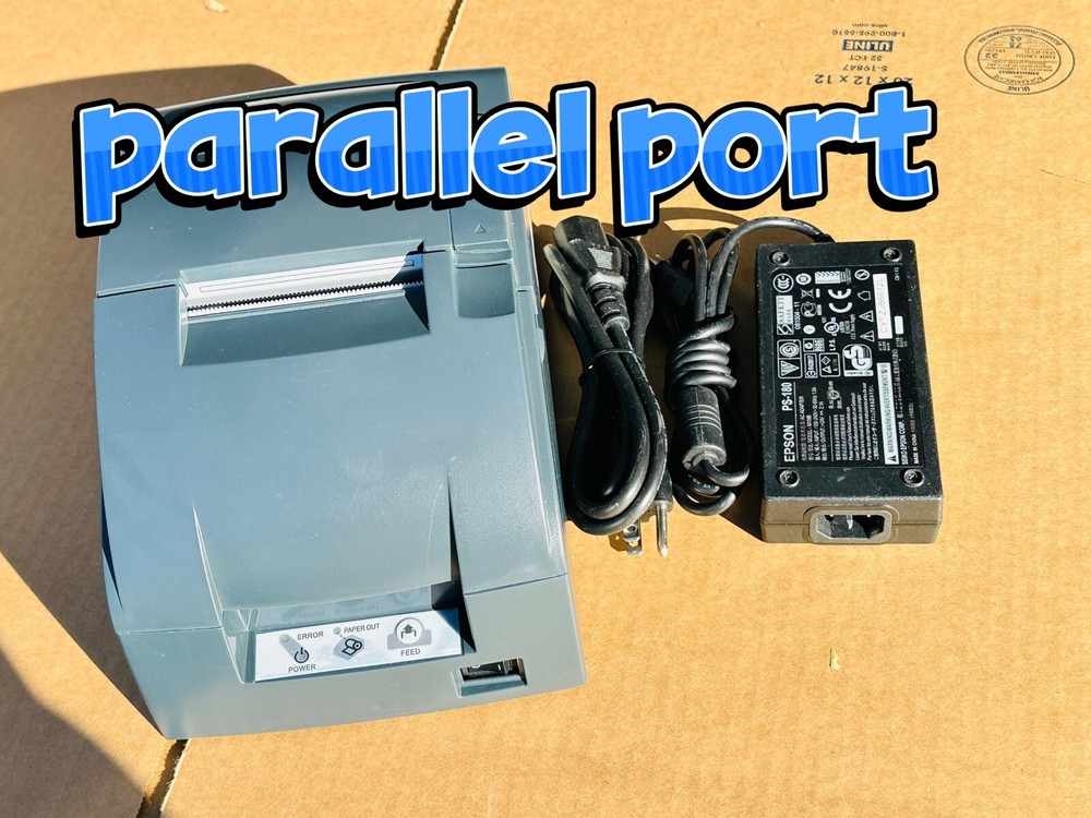 Epson TM-U220B M188B Receipt Printer Ribbon Parallel Port Auto Cut Ship Today
