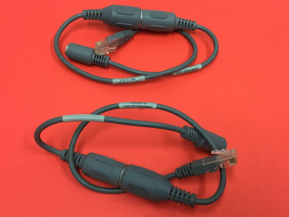 Intermec – P/N: 3-604027-01 – Barcode Data Cable – LOT OF (2)