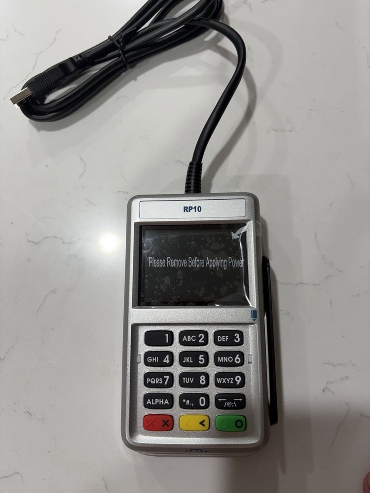 First Data RP10 EMV NFC Pinpad for FD150 Credit Card Machine – 500 Encryption