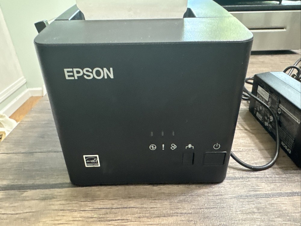 Epson M352A TM-T20IIIL Ethernet RJ45 (TCP/IP) Thermal Receipt Printer – Tested