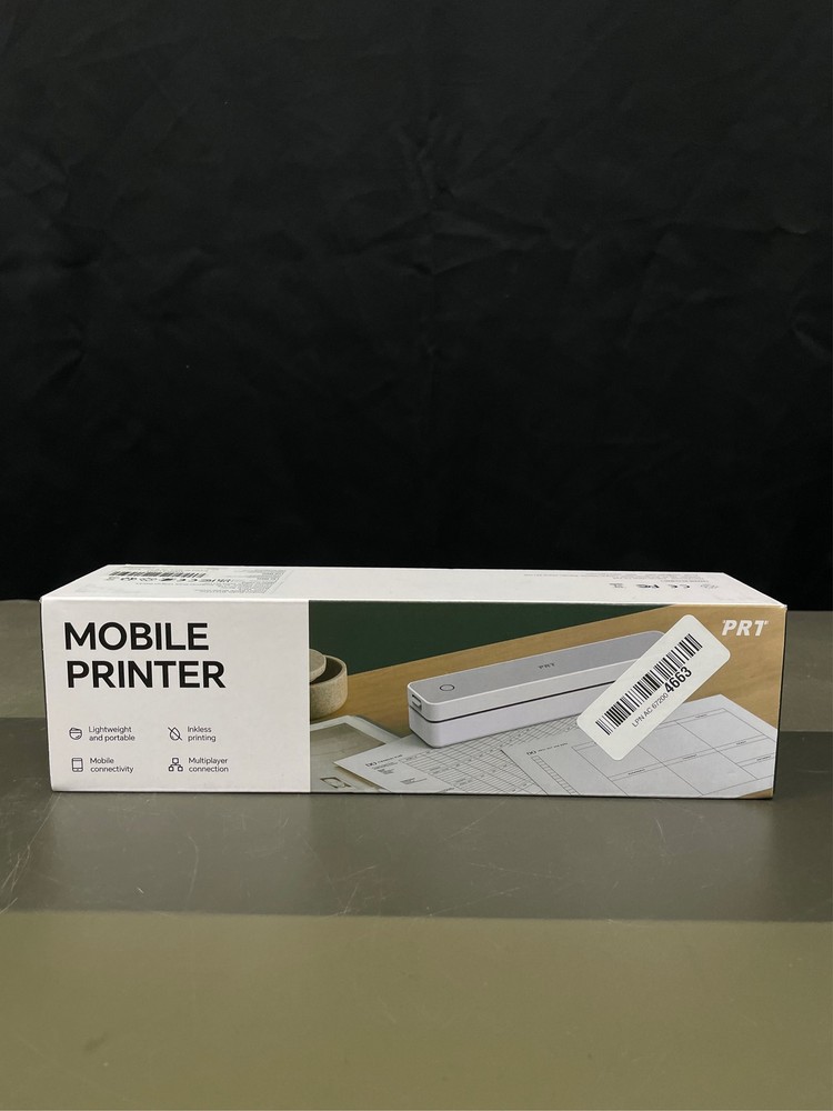 PRT Inkless Portable Printer for Travel, Wireless Thermal Printer Support 8.5 x