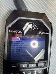 Ingenico Lane 3000 CL/Eth USB Pin-Pad Credit Card Machine Terminal Tap to Pay