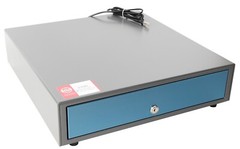 Panasonic POS Cash Drawer; Small, 18 x 17 1/4 x 4, w/ RJ11 Cable, JS-750CD-RJ11