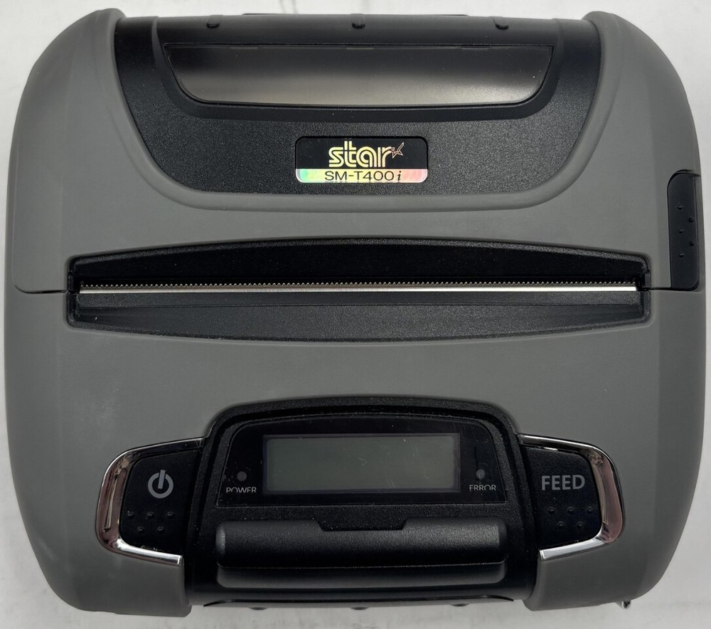 STAR MICRONICS SM-T400I ULTRA-RUGGED PORTABLE BLUETOOTH RECEIPT PRINTER