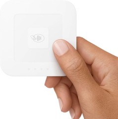 New Square Card Reader for Contactless and Chip 2nd Generation White