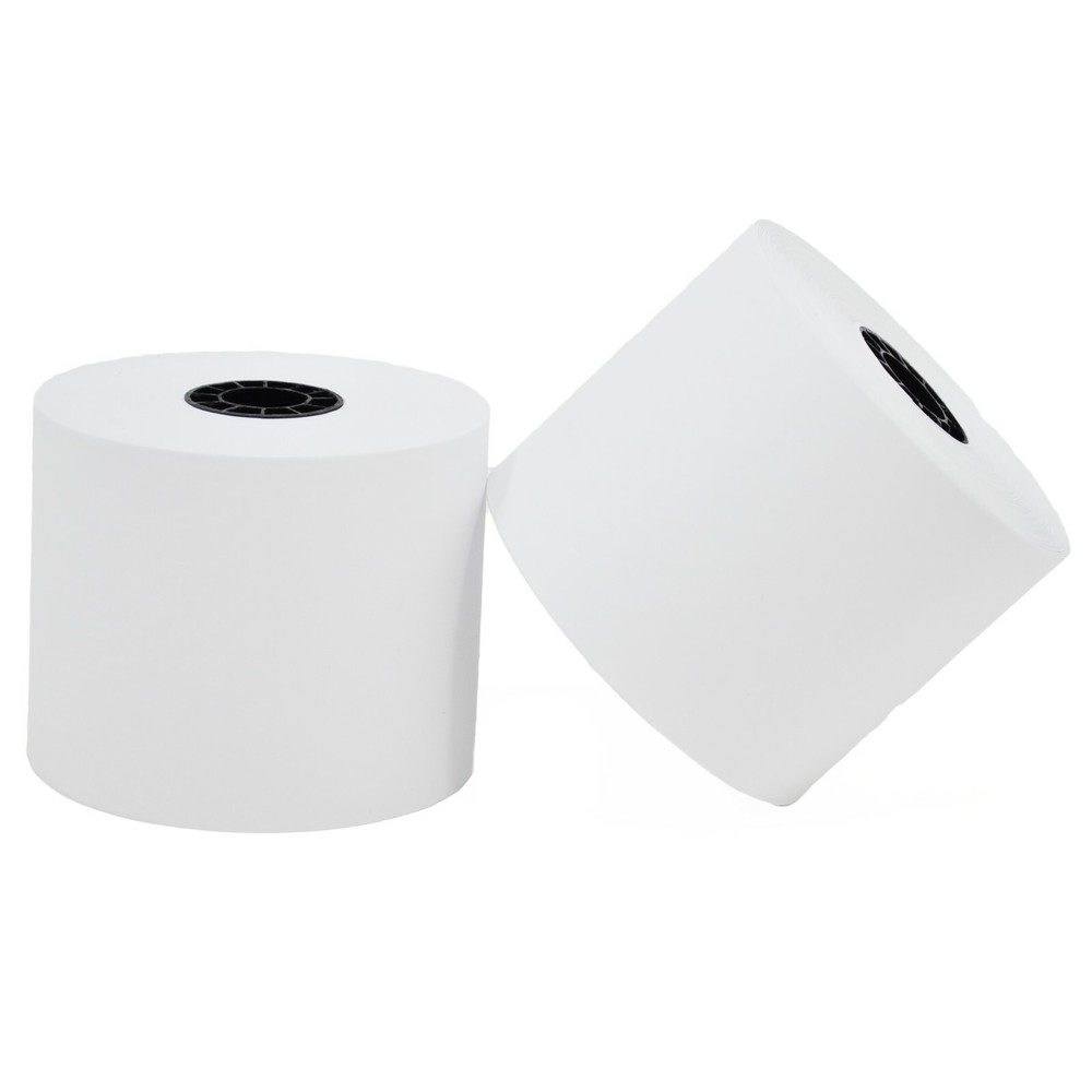 3″ X 165′ BOND KITCHEN PRINTER/CASH REGISTER/RECEIPT TAPE PAPER – 25 ROLLS/BOX