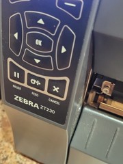 Zebra ZT230 Direct Thermal Industrial Label Printer Ethernet Cable Tested See Vi