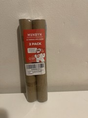 MUNBYN A4 Thermal Roll Paper 2 Pack, 8.27 in Width, ITP850-2
