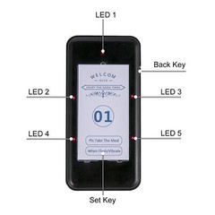 F103 Restaurant Pager System 20 Pagers, Max 98 Beepers Wireless Calling System