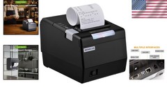 Versatile POS Thermal Printer for Windows/Mac/Linux with Customizable Features