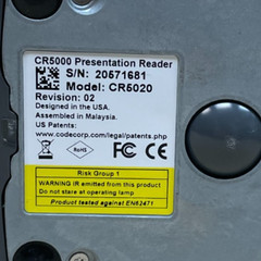Code CR5020 Barcode Scanner CR5000 Presentation Reader