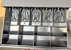 Wincor Nixdorf Cash Drawer – Lock#A7 W Keys / Brand new condition