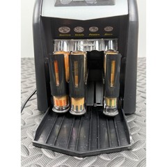 Royal Sovereign Digital 4-Row Electric Coin Sorter Black FS Missing One Row