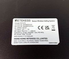 Retekess Queue Wireless Calling System Restaurant 10 Pagers Open Box GC