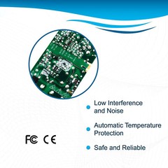 HQRP 60W AC Adapter Power Supply for First Data FD-400ti