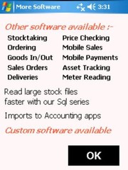 Mini Pos Stocktaking Software App for Datalogic Memor Stocktake Barcode Scanner