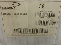 Datalogic 4-Slot Desk Multi Charging Cradle CC8600/4 RS232 RS485 – 94A151084 NIB