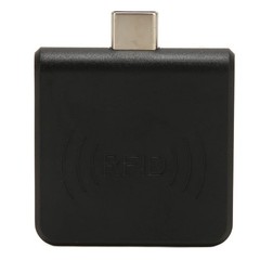Square Card Reader, Type C Interface 125Khz Credit Card Reader Smart Card Reader