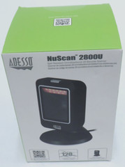 Sealed Adesso NuScan 2800U Omnidirectional 2D USB Desktop Barcode Scanner