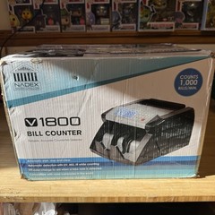 NADEX COINS NCC1-1141 V1800 Money Counter and Counterfeit Detector