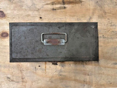 Vintage Tiered Tray Cash Box No Key