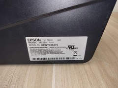 Epson TM-T88VI M338A POS Thermal Receipt Printer Black