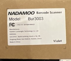 NADAMOO BUR3003 433MHz Wireless Barcode Scanner