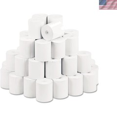 Biodegradable 3 1/8″ x 230 ft Receipt Paper – 5 Rolls, Top-Quality Performance