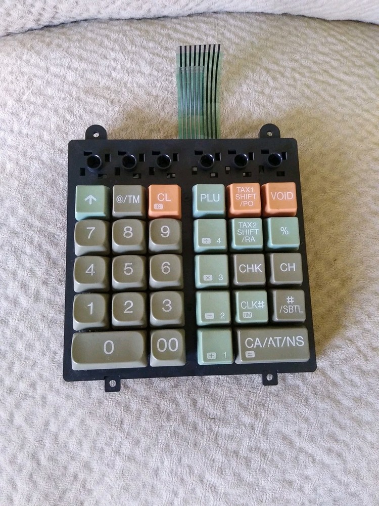 Sharp XE-A110 Electronic Cash Register Parts: Keypad